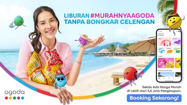 Mau Liburan....? Anya Geraldine Pilih Pakai Agoda