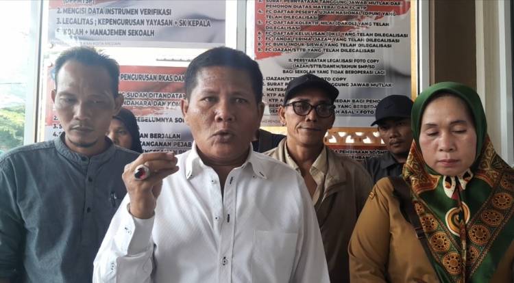 Ketua PAC PDIP Kecamatan Medan Deli Meminta Kepada Pemerintah Kota Medan Tidak Menutup SDN 064977