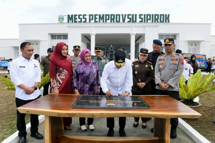 Resmikan Mess Sipirok Pemprov Sumut, Edy Rahmayadi Sebut Potensinya Besar