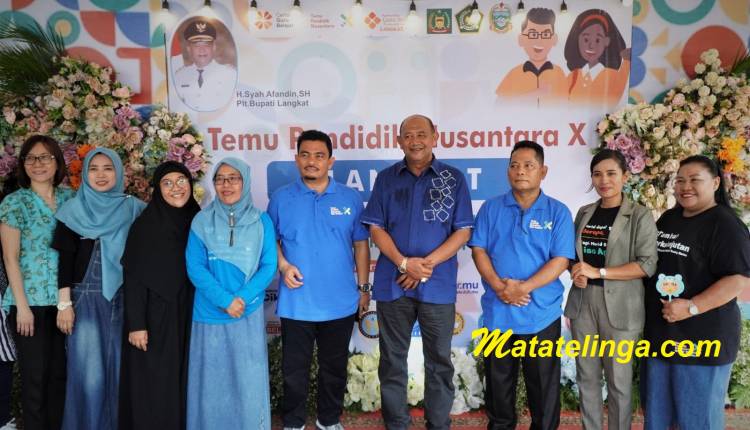 Hadiri Temu Pendidikan Nusantara X, Plt Bupati Langkat Minta Agar Para Guru Menanamkan Ahklak