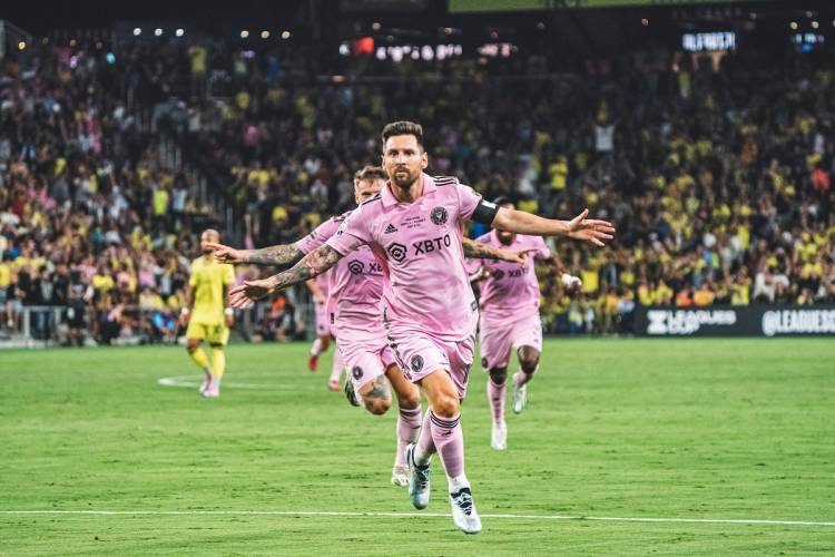 Lionel Messi Cetak Gol Lagi, Final Inter Miami vs Nashville