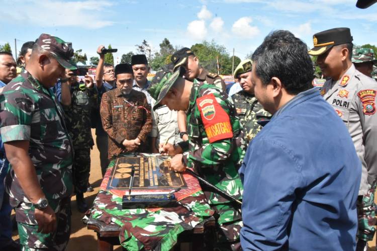 Danrem 023/KS Tutup Secara Resmi TMMD Ke 117 Kodim 0212/TS TA 2023