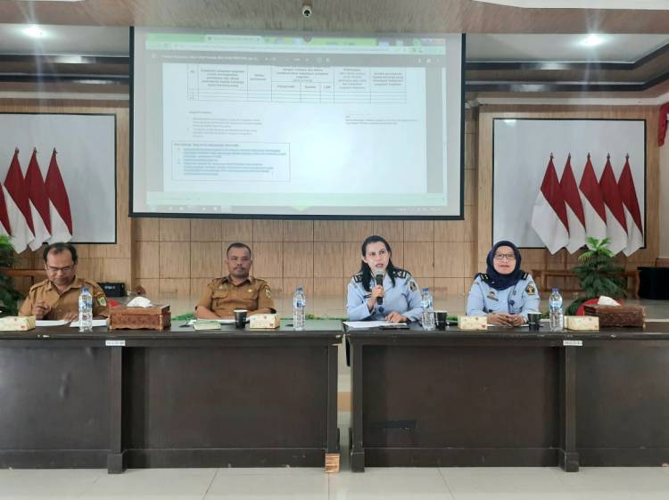 Berlangsung Interaktif, Kanwil Hukum dan HAM Sumut hadiri Penguatan RANHAM di Kab. Pakpak Bharat