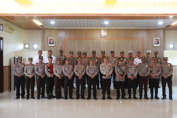 Pelantikan Kasat Pam Obvit Kapolres Simalungun Harapkan Pariwisata Meningkat dan Rasa Aman