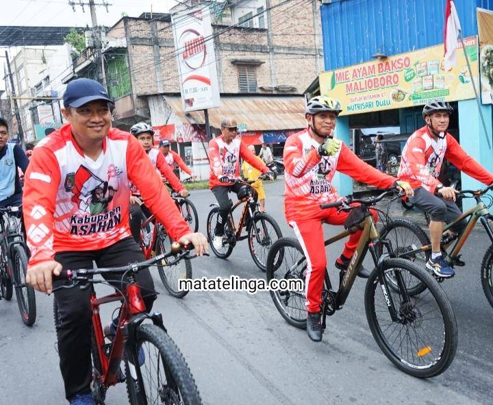 Fun Bike 2023 Sambut HUT RI Ke 78 Digelar Pemkab Asahan