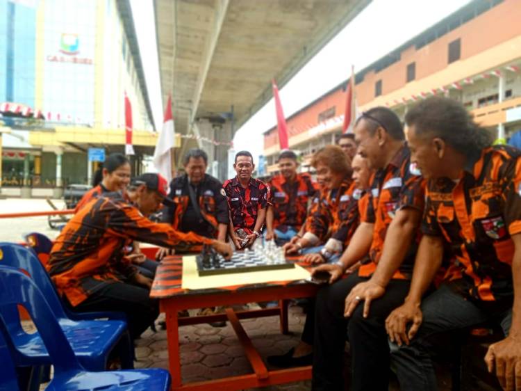 HUT RI ke 78 PAC PP Medan Area Gelar Turnamen Catur & Dam Batu