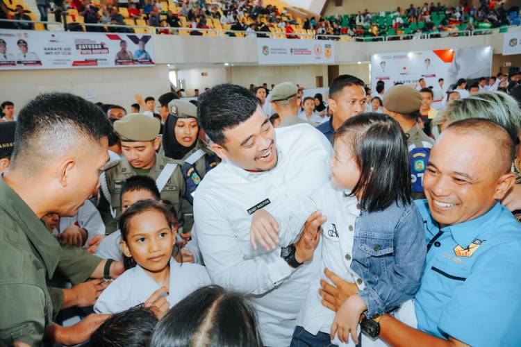 Buka Open Tournament Karate U-21 IMT-GT Cup,  Bobby Nasution: Kembangkan Potensi & Mental Bertarung