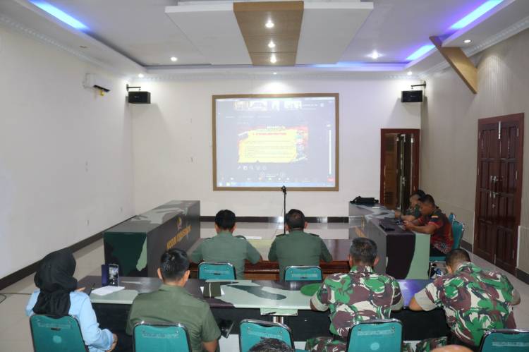 Gebyarkan Kegiatan Inovatif Prajurit, Korem 032/Wbr Gelar Lomba Karya Jurnalistik dan Vidio Pendek