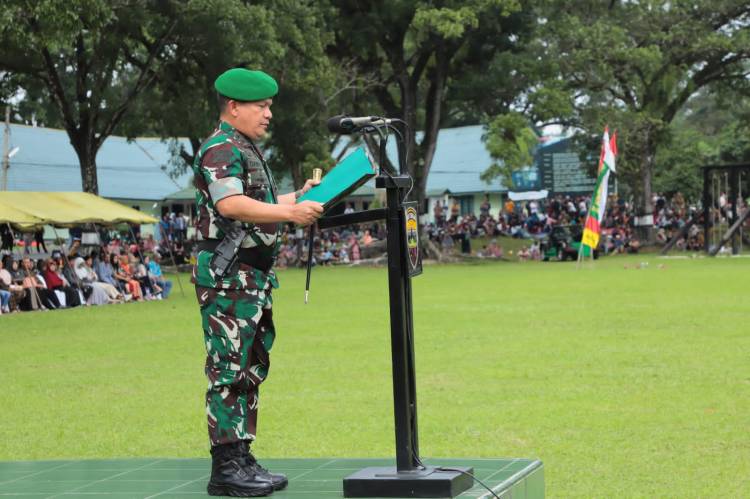 Pangdam I/BB Lantik 500 Orang Menjadi Komcad Hanneg Matra Darat