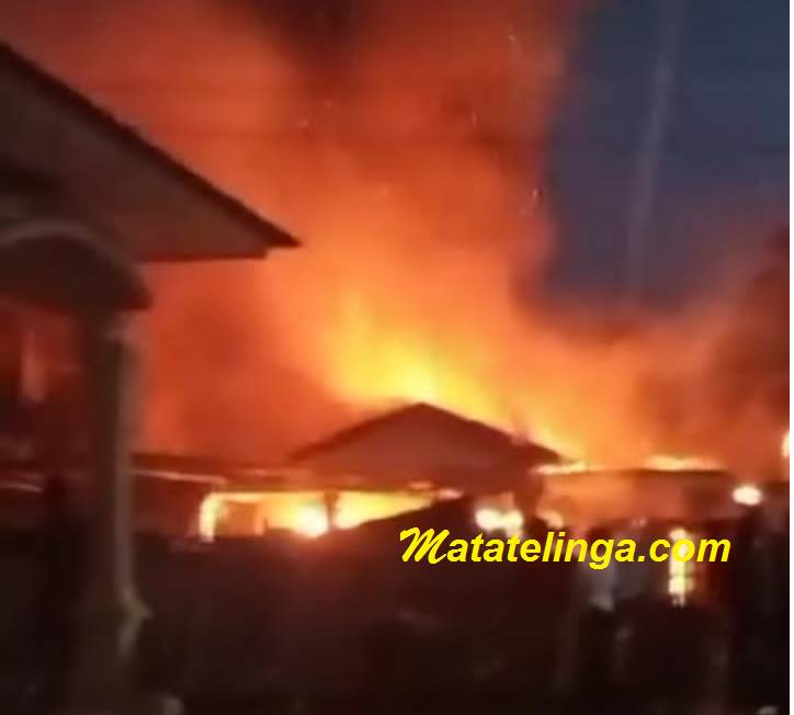Ketika  Pesta Berlangsung, Rumah Advokat  di Kecamatan Stabat Musnah Terbakar