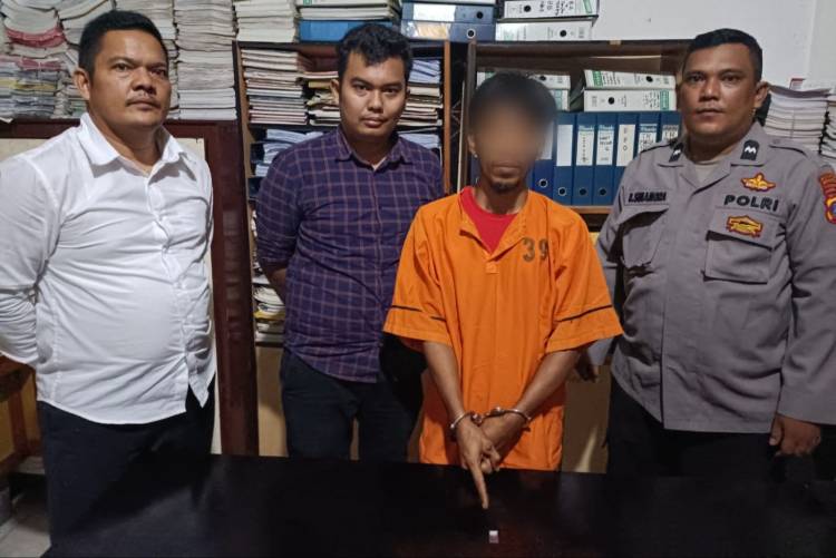 Polsek Raya Kahean Berhasil Mengamankan Pemilik Sabu