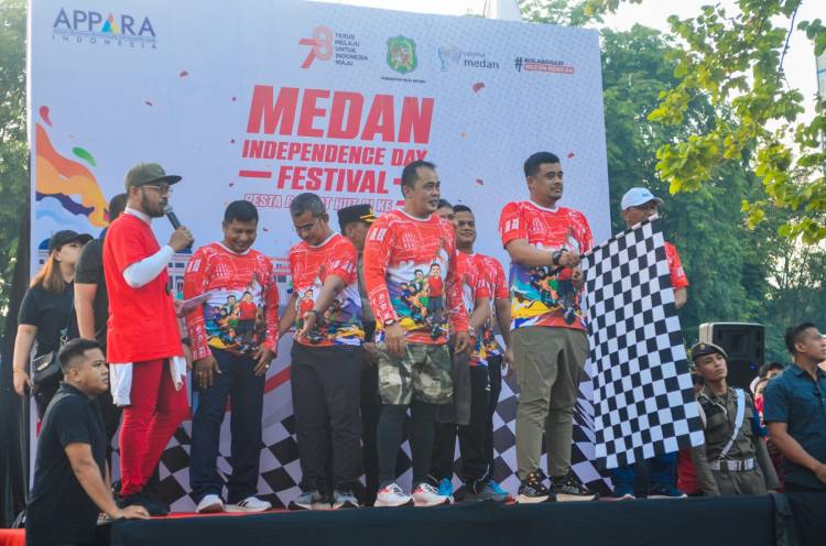 Kemeriahan dan Kebersamaan Warnai Medan Independence Day Festival