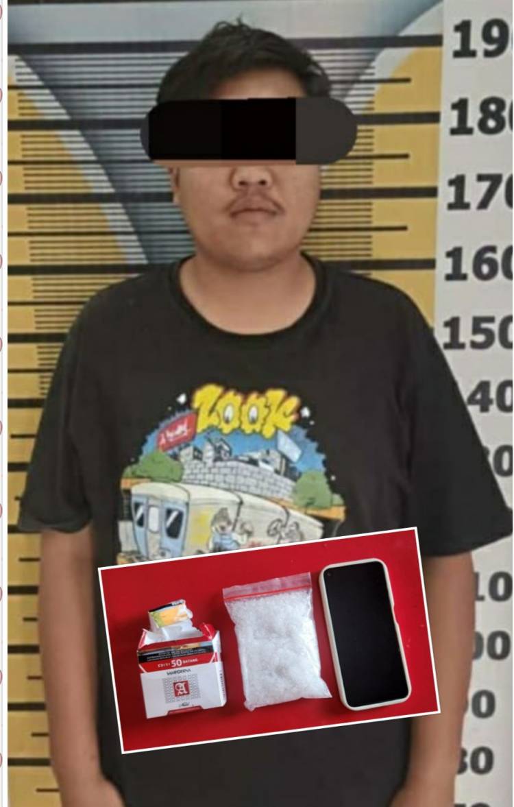 89,37 Gram Sabu Antarkan Pria Pengangguran ke Penjara