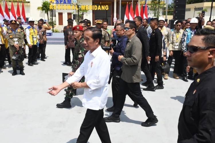 Pangdam I/BB Pimpin Langsung PAM VVIP Kunker Presiden RI di Binjai