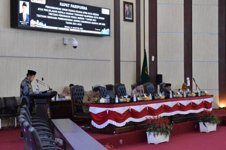 Perubahan RPJMD 2021-2022, FPKS Soroti   Kesenjangan Anggaran Belanja Aparatur dengan Belanja Program Dan PAD PUD