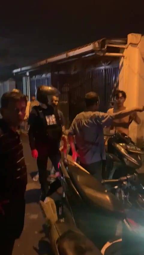 Tim URC Polrestabes Medan Amankan Tujuh Orang Anggota Geng Motor Bersenjata Tajam