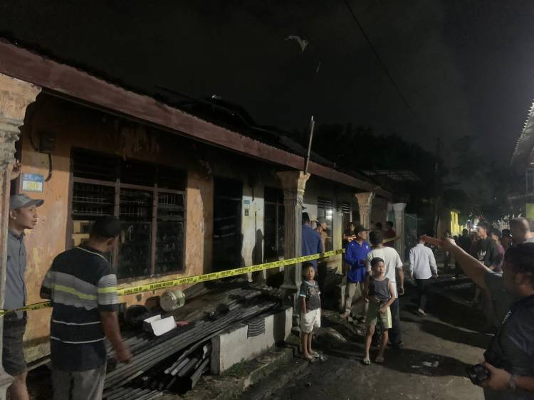 Sijago Merah Menghaguskan Rumah, Ini Tindakan "Kapolsek Percu Seituan"