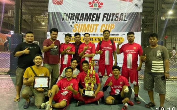 MantapBah!!! Parsadaan Rambe Raih Juara Tiga Turnamen Futsal Sumut Cup 2023