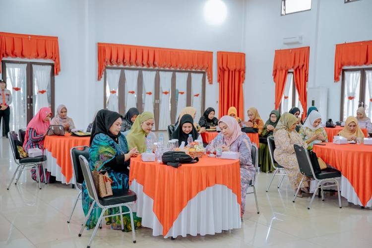 Pererat Silaturahmi Wujudkan Medan Berkah, Maju & Kondusif, DWP Kota Medan Gelar Pengajian