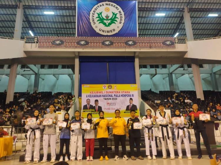 Kejurnas Wil I Open Tournament Taekwondo Sumut Berjalan Sukses, Ini Kata Ketua Umum Sumut TI  Musa Rajekshah