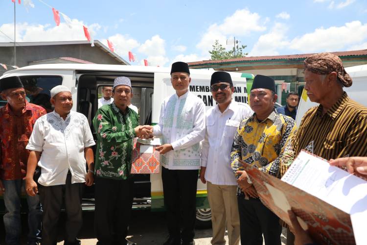 Ijeck Resmikan Masjid Al-Musannif Kedua di Kabupaten Batubara