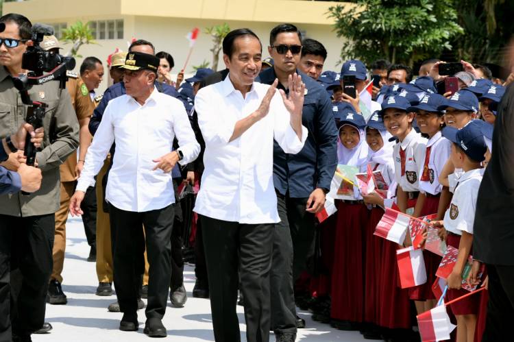 SPAM Regional Mebidang Kapasitas 1.100 Liter/Detik Diresmikan Presiden