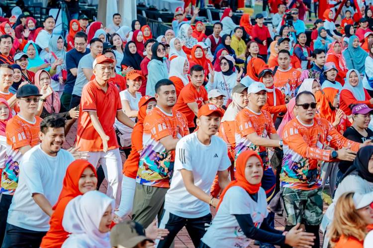 Ribuan Warga Hadiri MIDF, Bobby Nasution: Tingkatkan Kesehatan, Dukung Pariwisata & Ekonomi Kreatif