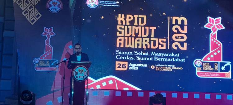 Awards KPID Sumut Berlangsung di Hotel Le Polonia