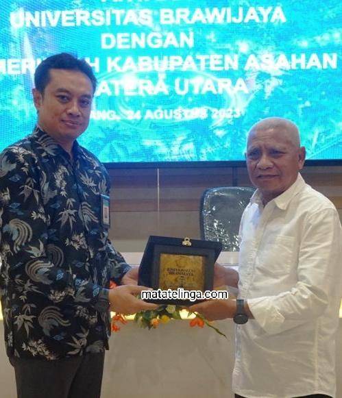 Nota Kesepahaman Pemkab Asahan Dan Univ.Brawijaya Malang Ditanda Tangani