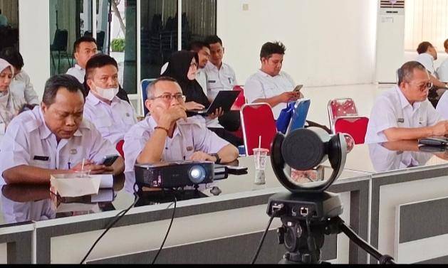 Pemerintah Kabupaten Asahan Gelar Bimtek SAKIP Secara Virtual
