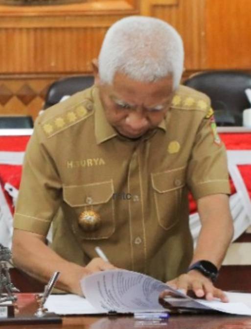 Paripurna DPRD Asahan Dengan Agenda Penyampaian Pendapat Akhir Fraksi