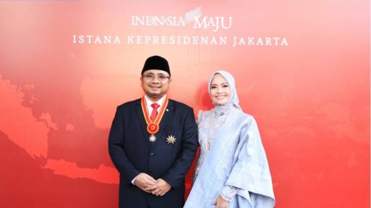 Terima Bintang Mahaputera Utama, Gus Men: Kehormatan untuk Kerukunan Indonesia