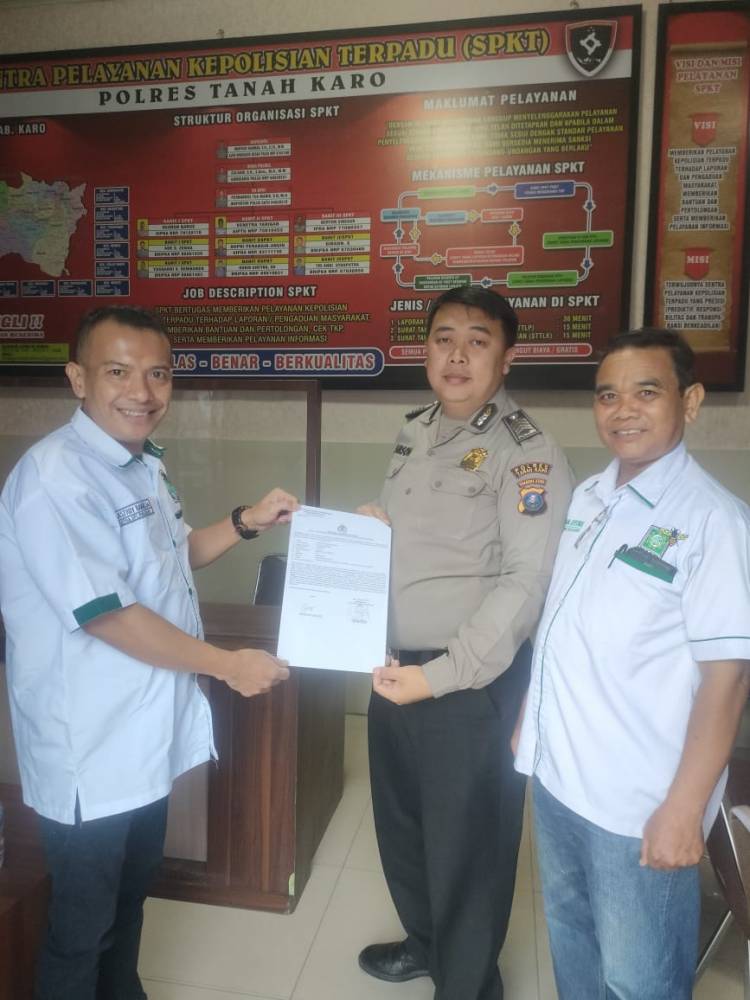 Pengurus DPC PKB Karo Laporkan Lukman Edy Diduga Sebar Fitnah dan Cemarkan Nama Baik