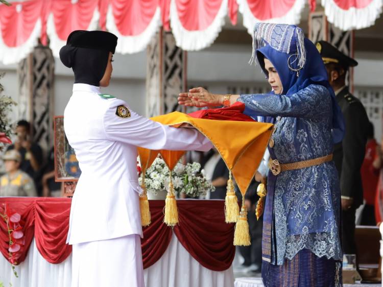 dr Susanti Inspektur Upacara Peringatan Detik-detik Proklamasi HUT RI ke-79