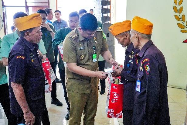 Ketua LVRI Kota Medan Sampaikan Ucapan Terimakasih