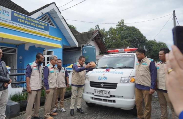 YBM PLN UID Sumatera Utara Resmikan Rumah Singgah Cahaya