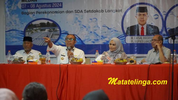Pj. Bupati Langkat Buka FGD: Tingkatkan Kinerja PDAM Tirta Wampu Demi Pelayanan Prima