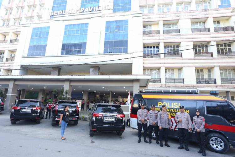 105 Personel dari Satgas OMP Polda Sumut Dikerahkan