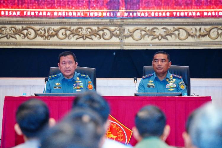 Asrenum Panglima TNI Terima Kunjungan Kuliah Kerja Renstra Pasis Seskoal Angkatan ke-62