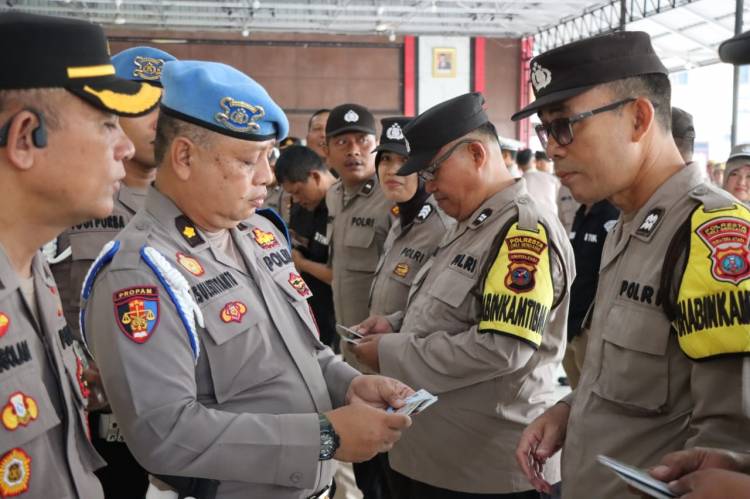 Bid Propam Polda Sumut bersama Sie Propam Polresta Deli Serdang Gelar Gaktiblin