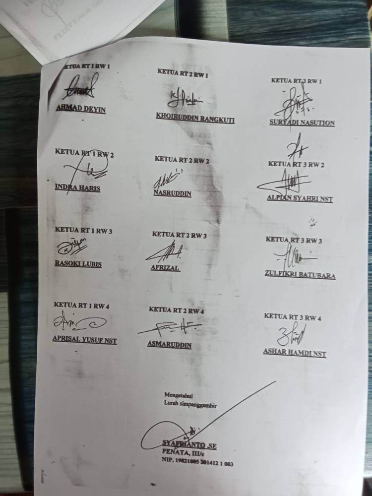 Masyarakat Simpang Gambir Minta Kapolsek Tindak Pelaku Narkoba