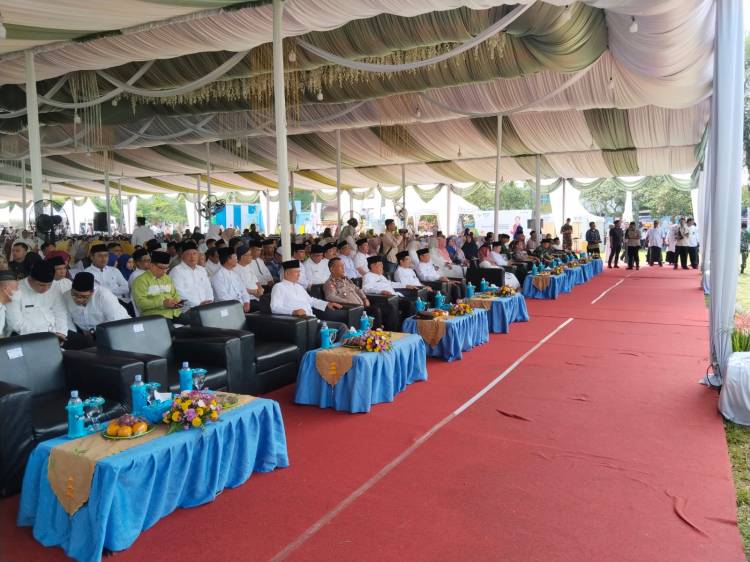 Polresta Deli Serdang Hadiri Safari Dakwah dan Tabligh Akbar, Merajut Ukhuwah Spirit PON 2024