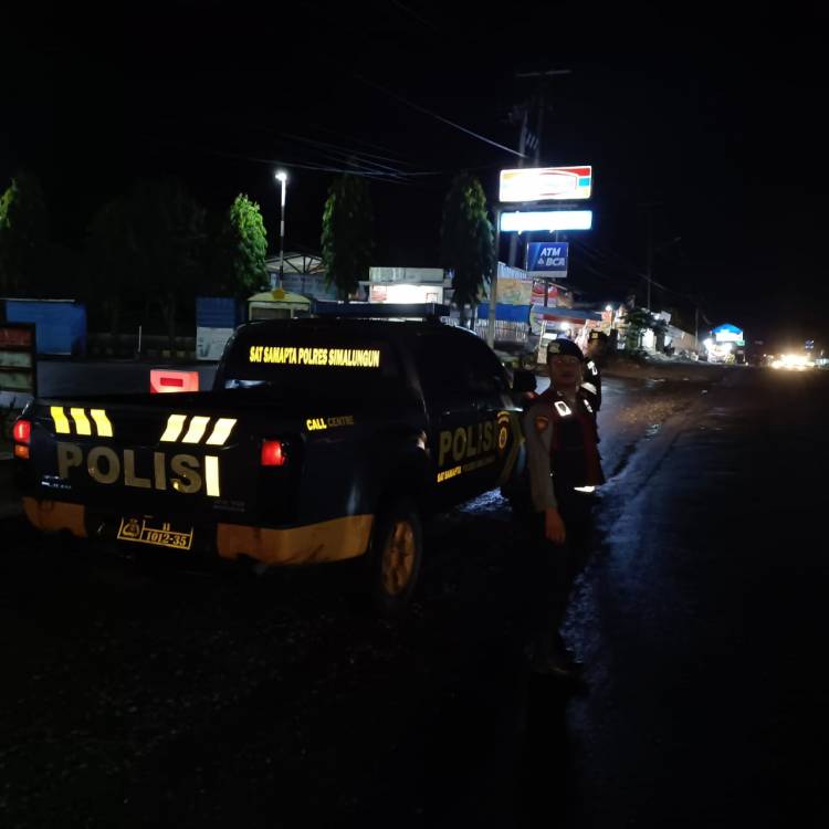 Patroli Perintis Presisi Sat Samapta Polres Simalungun Jaga Keamanan Wilayah Hukum Polres Simalungun