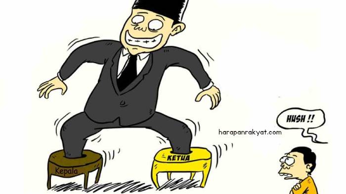 Diduga Aparat Desa Pangkat Double Job