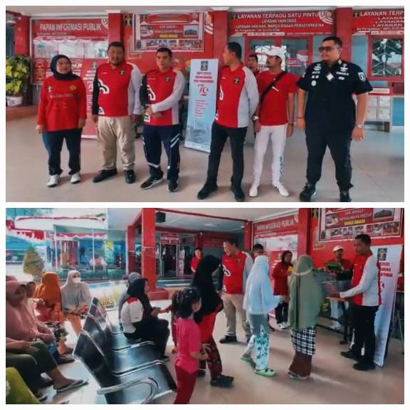 Bakti Sosial Rutan bersama Rutan Kelas I Medan) Peringati hari Pengayoman ke-79