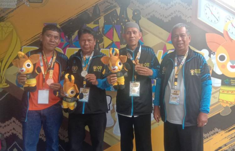Raih Tiga Medali di Porwanas,  Catur PWI Sumut Ukir Sejarah