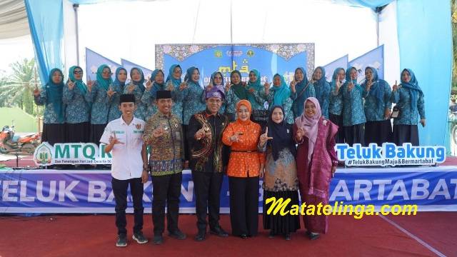 Pj. Bupati Langkat Faisal Hasrimy Resmi Buka MTQ ke-57 dan Hari Jadi Desa Teluk Bakung ke-96