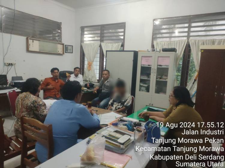 Polsek Tanah Jawa Serahkan Anak Pelaku Pencurian ke UPTD Pelayanan Sosial Anak Remaja