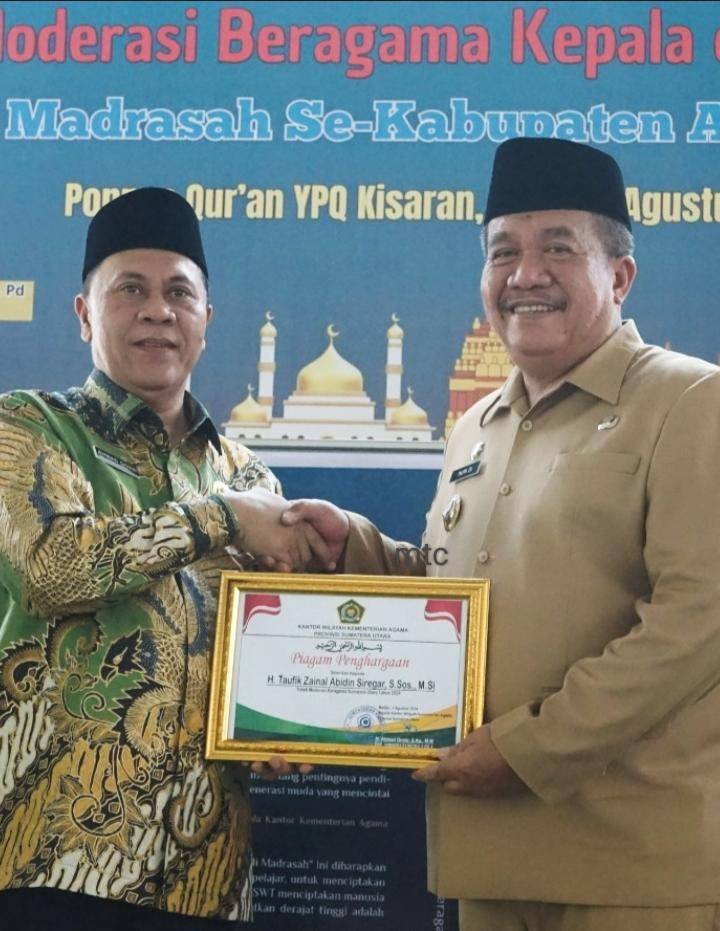 Wabup Hadiri Lounching Buku Dan Penguatan Implementasi Modern