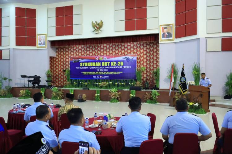 Danlanud Sultan Hasanuddin Hadiri Syukuran HUT Ke-26 PPAU